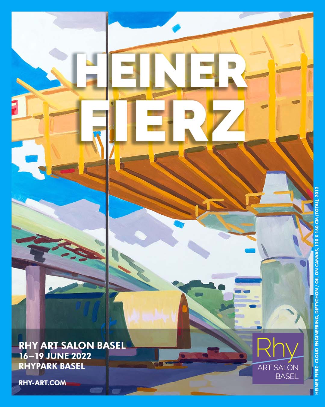 Heiner Fierz at Rhy Art Salon Basel 2022