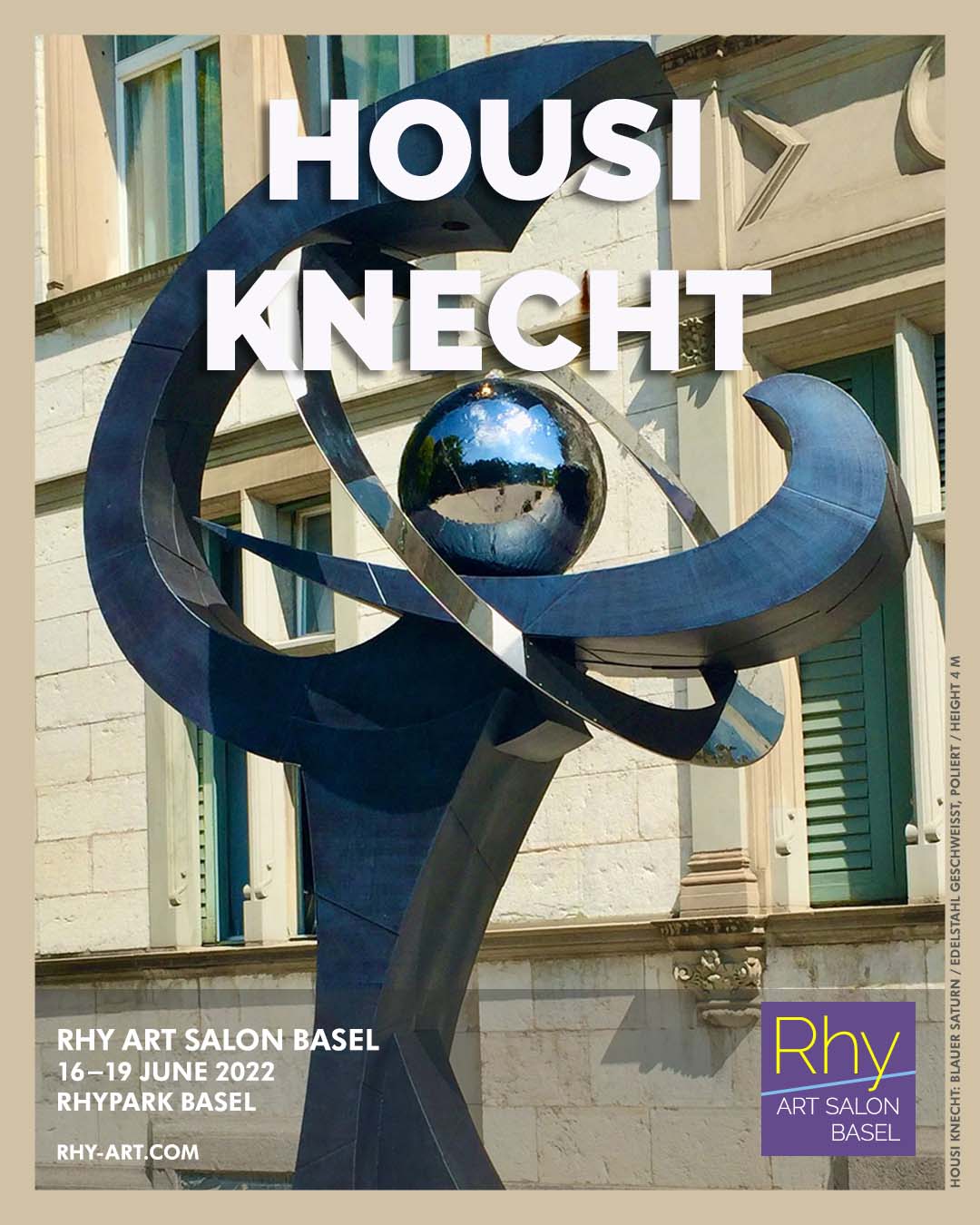 Housi Knecht at Rhy Art Salon Basel 2022
