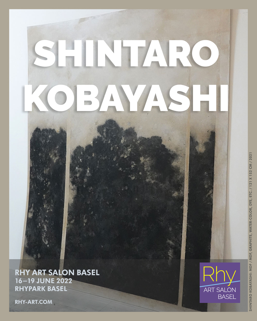 Shintaro Kobayashi at Rhy Art Salon Basel 2022