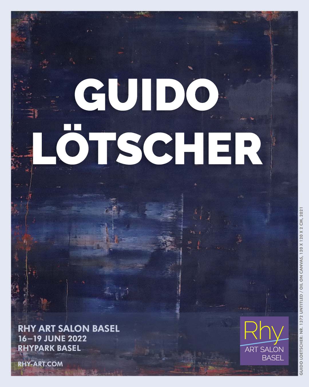 Guido Lötscher at Rhy Art Salon Basel 2022
