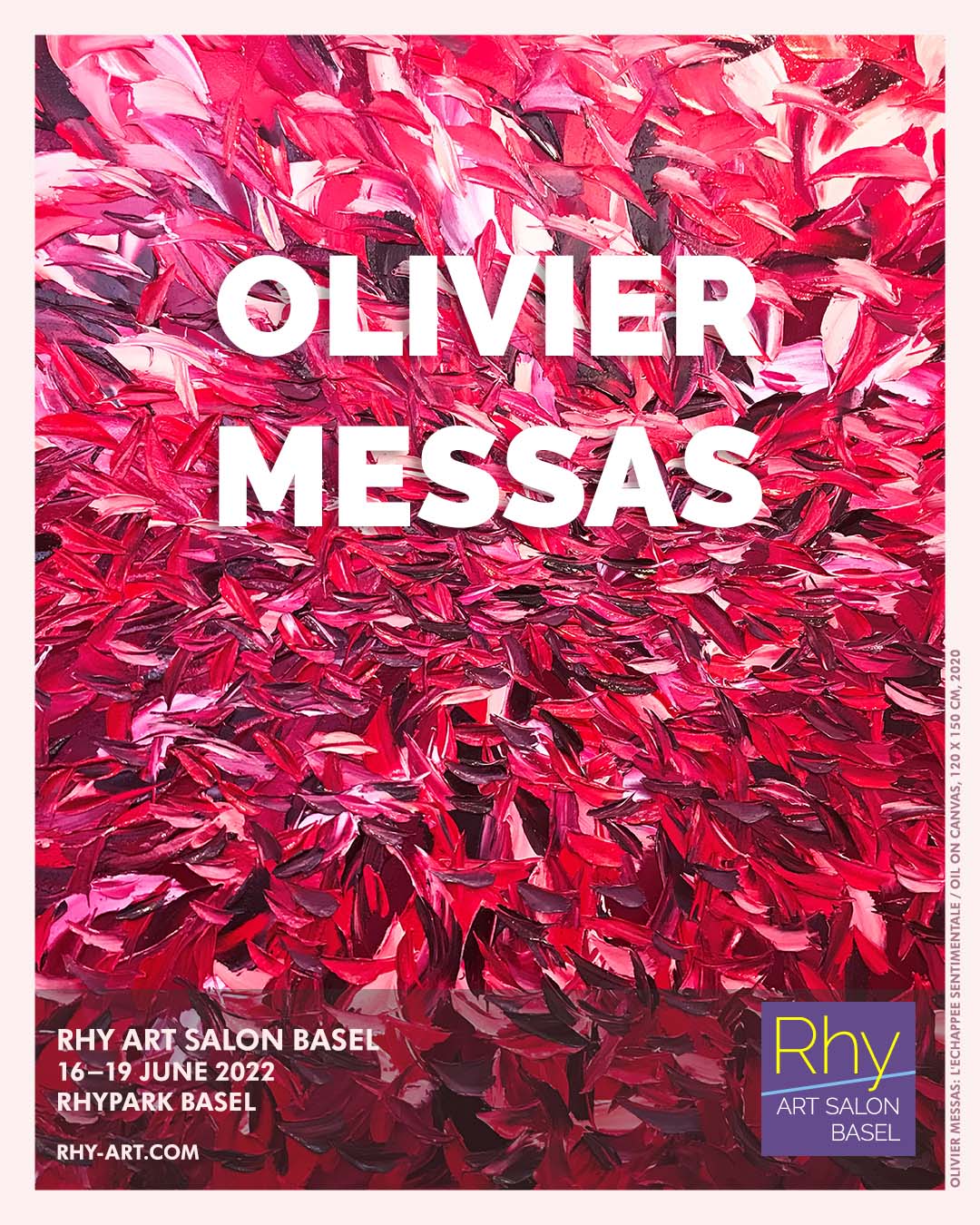 Olivier Messas at Rhy Art Salon Basel 2022