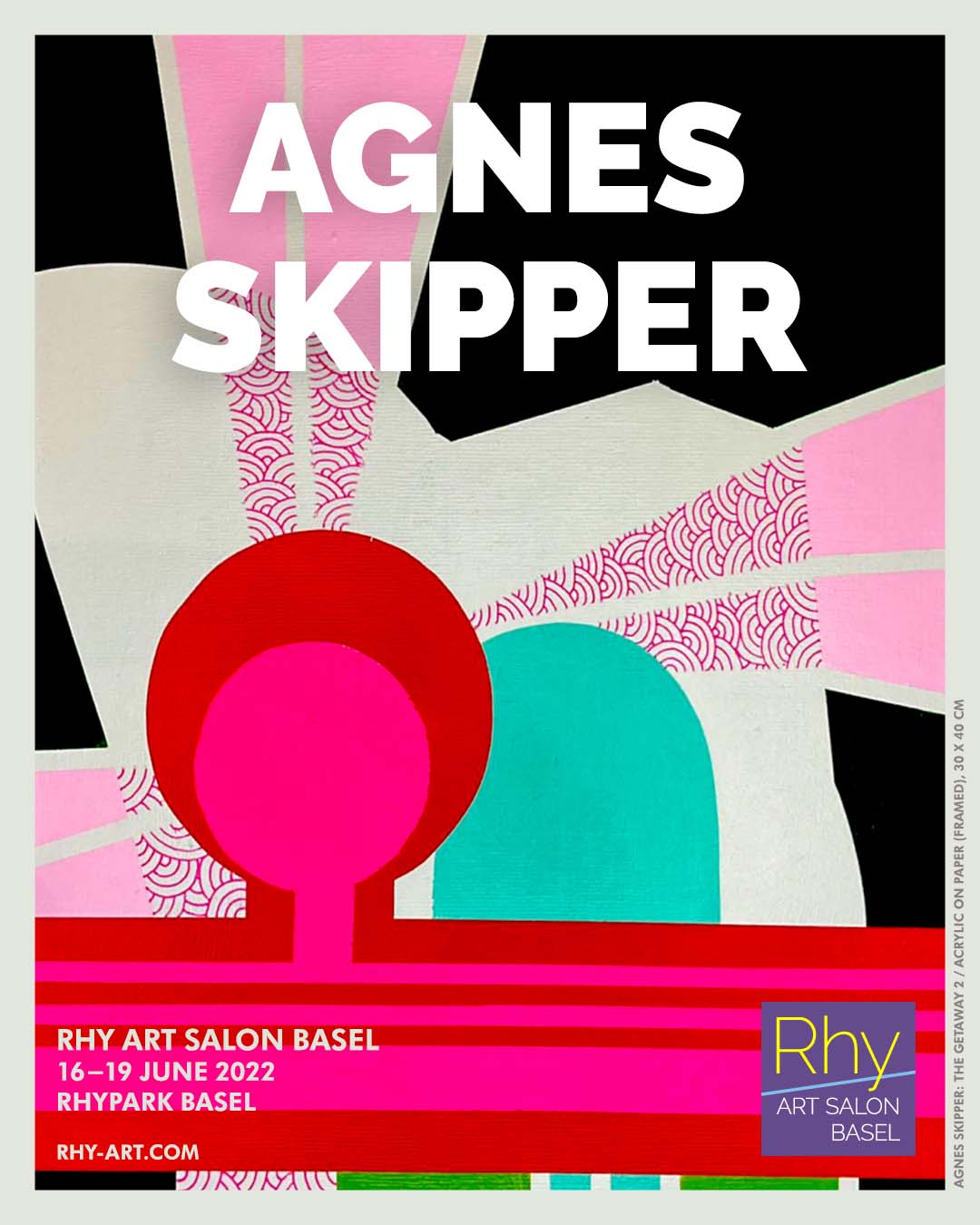 Agnes Skipper at Rhy Art Salon Basel 2022